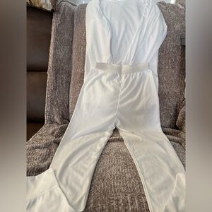 PolarMax White Multi Purpose Technical Base Layer Acclimate Dry Pants And Top S